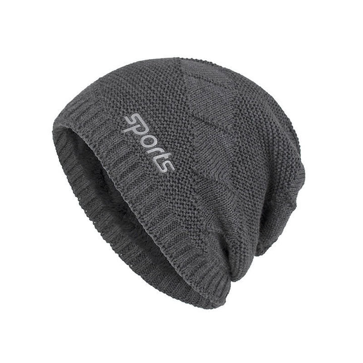 Cappello lavorato a maglia invernale casual in tinta unita