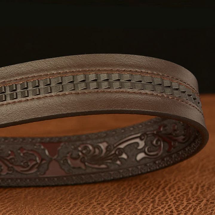 Cintura in pelle Mighty Dragon Claw da uomo
