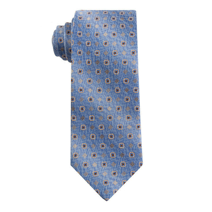 Cravatta da uomo della serie Chic Denim Blue