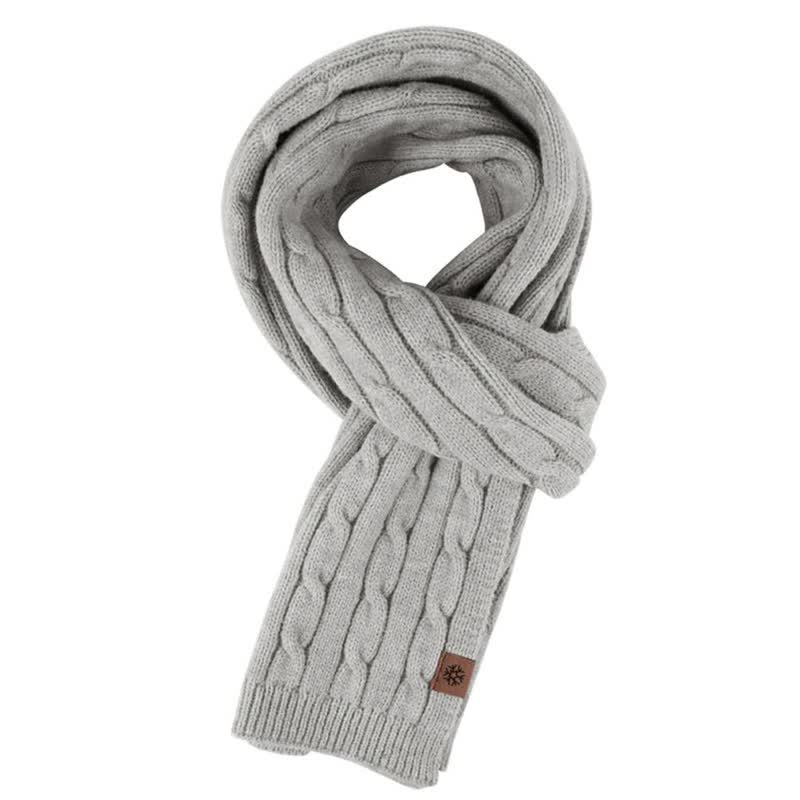 Set di 3 pezzi unisex di caldo cappello sciarpa guanti