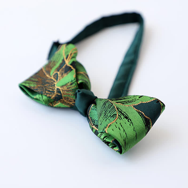 Papillon Koi color oro della serie verde da uomo