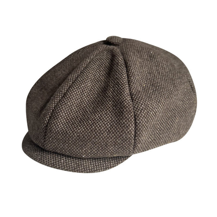Berretto ottagonale vintage Auburn Newsboy