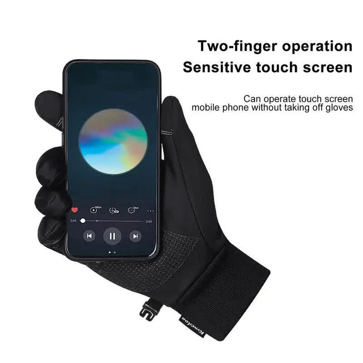 Guanti tattici elastici con touch screen per equitazione invernale