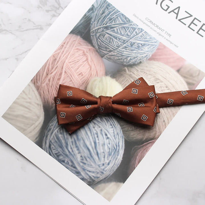 Papillon da ballo con stampa floreale multi-stile da uomo
