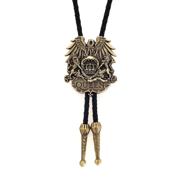 Cravatta Bolo con Corona Doppia Aquila Regina Accessori