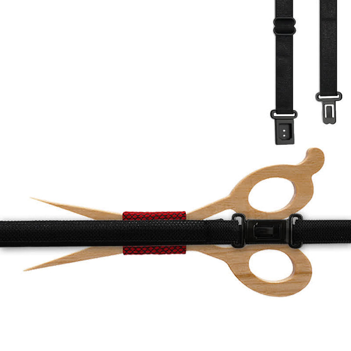 Set di 3 papillon in legno con forbici da uomo