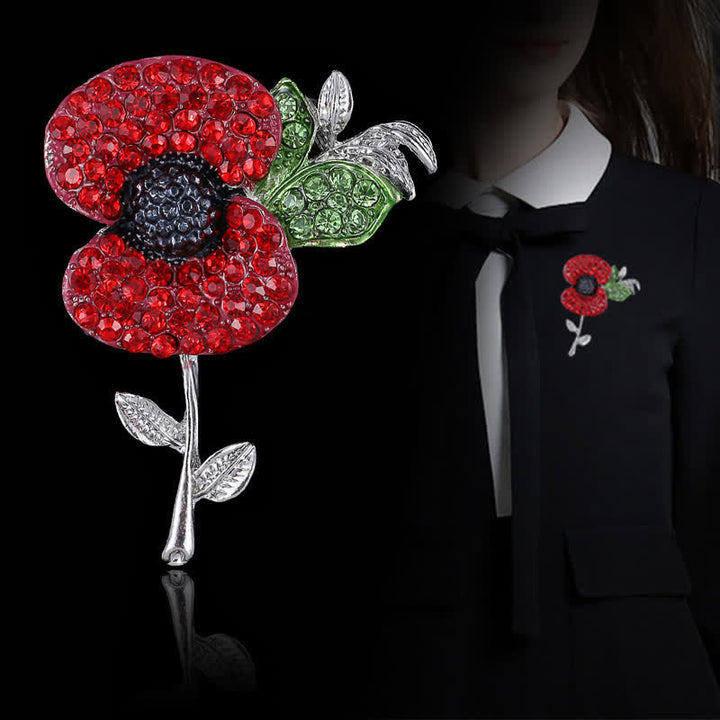 Spilla da donna Alive Poppy Safflower