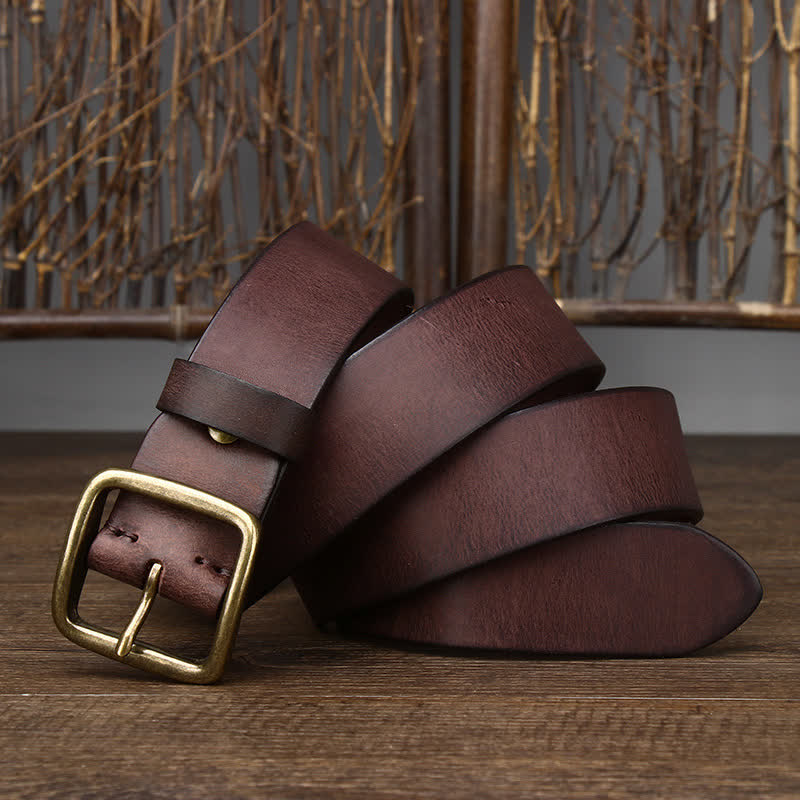 Giacca casual da uomo con cintura in morbida pelle di mucca