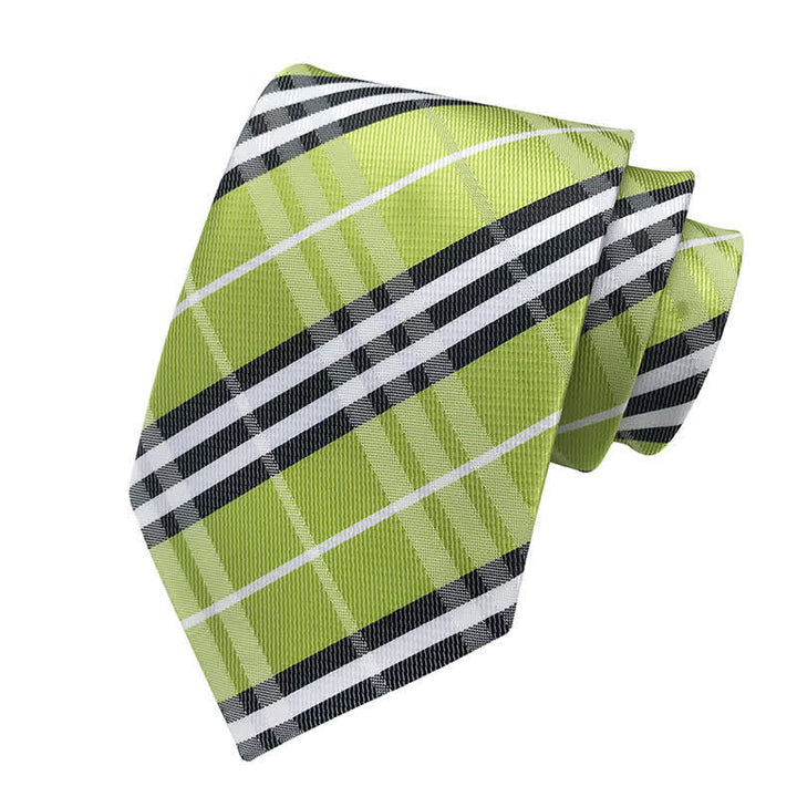 Cravatta classica scozzese da uomo - PratoVerde - image 6