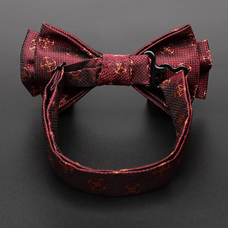 Papillon casual da uomo bordeaux Voyager Rudder