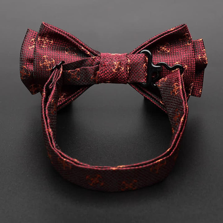 Papillon casual da uomo bordeaux Voyager Rudder