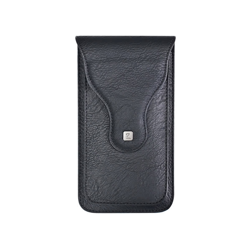 Borsa da cintura con custodia per cellulare a doppio strato con clip magnetica - Nero - image 13