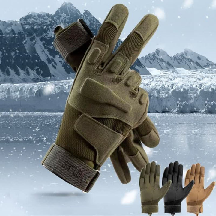 Guanti tattici indistruttibili spessi antiscivolo con nocche dure - image 1