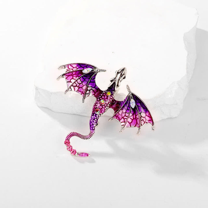 Spilla unisex a forma di drago volante Legand