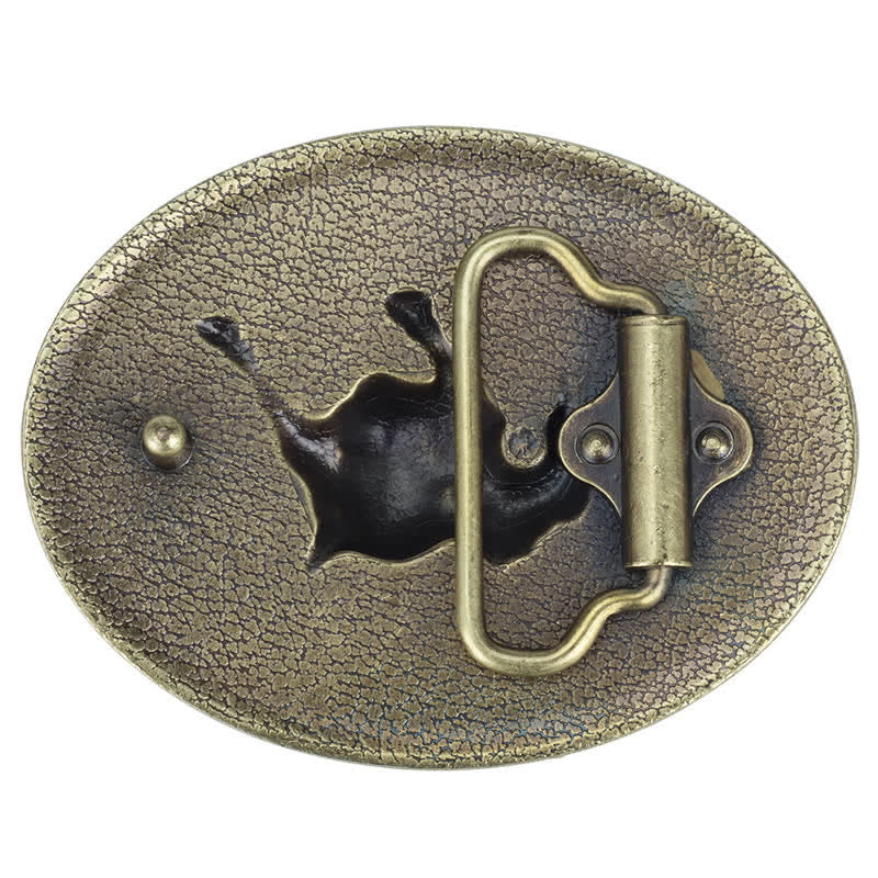 Cintura in pelle con fibbia da torero da cowboy fai da te da uomo