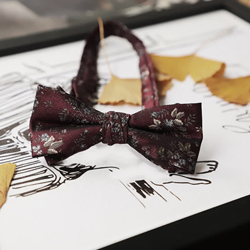 Papillon Gentleman da uomo serie Borgogna