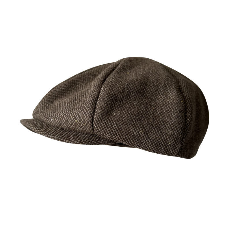 Berretto ottagonale vintage Auburn Newsboy