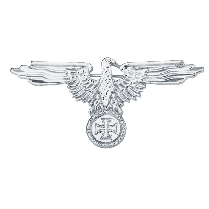 Spilla con croce militare aquila da uomo