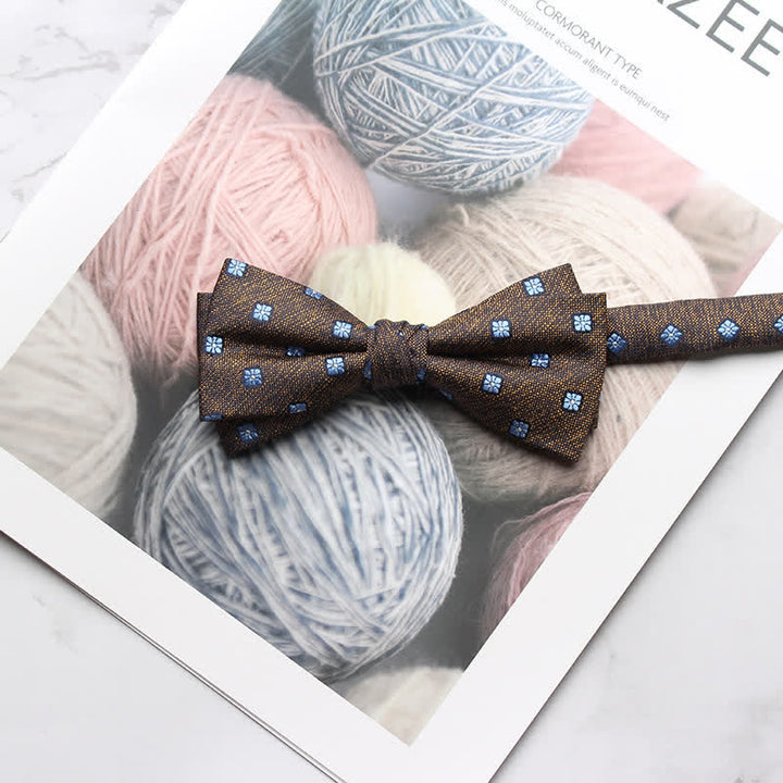 Papillon da ballo con stampa floreale multi-stile da uomo