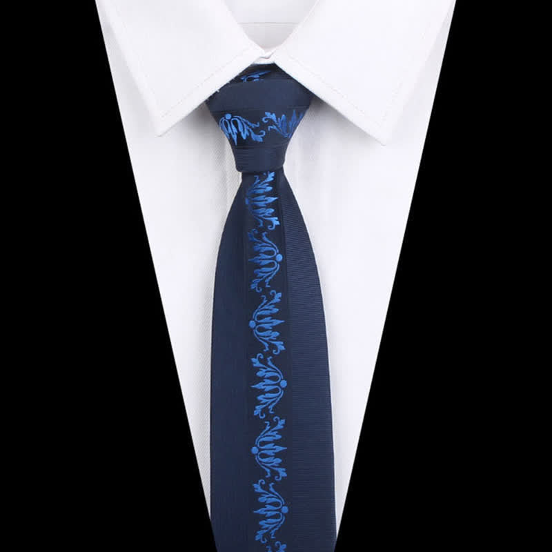 Cravatta da uomo moderna a righe verticali patchwork