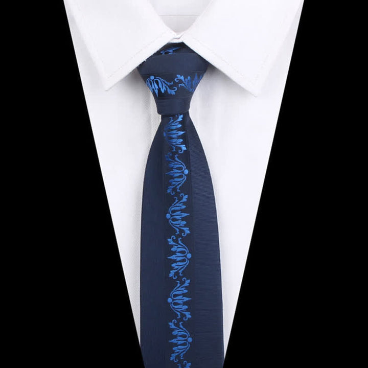 Cravatta da uomo moderna a righe verticali patchwork