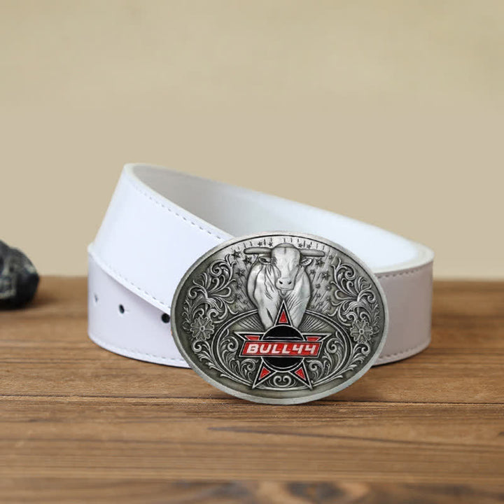 Cintura in pelle con fibbia porta birra creativa fai da te Raging Bull da uomo