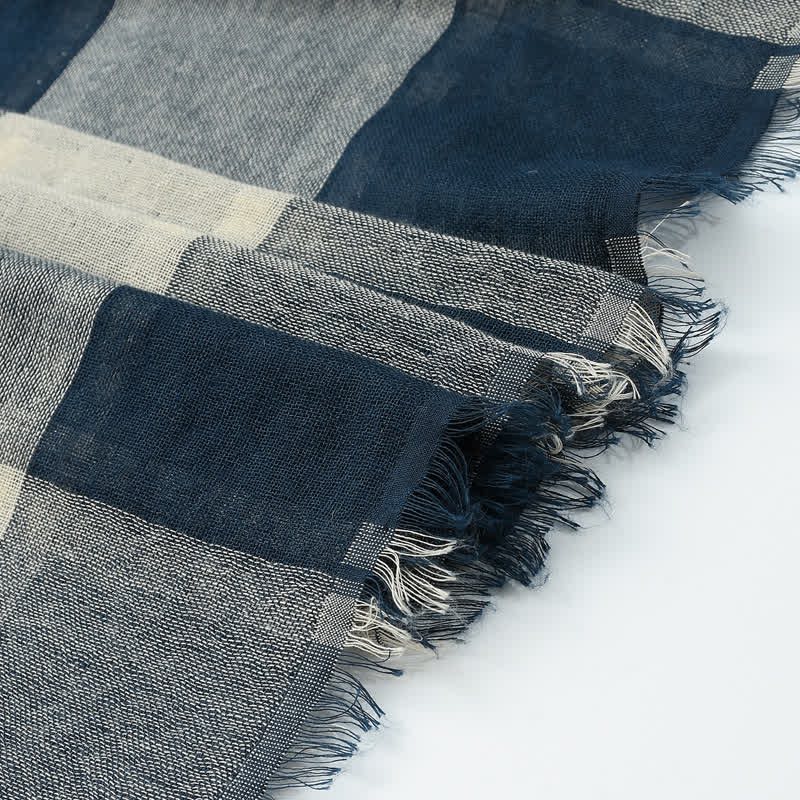Sciarpa scozzese casual in stile britannico da uomo - image 7