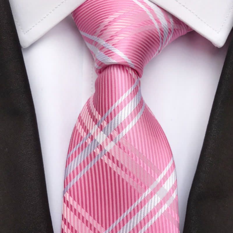 Cravatta classica scozzese da uomo - image 15