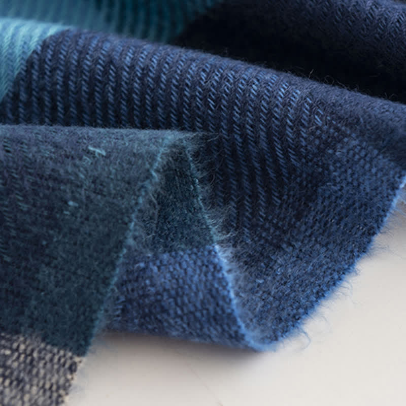 Sciarpa con frange dai colori vivaci e brillanti da donna - image 9