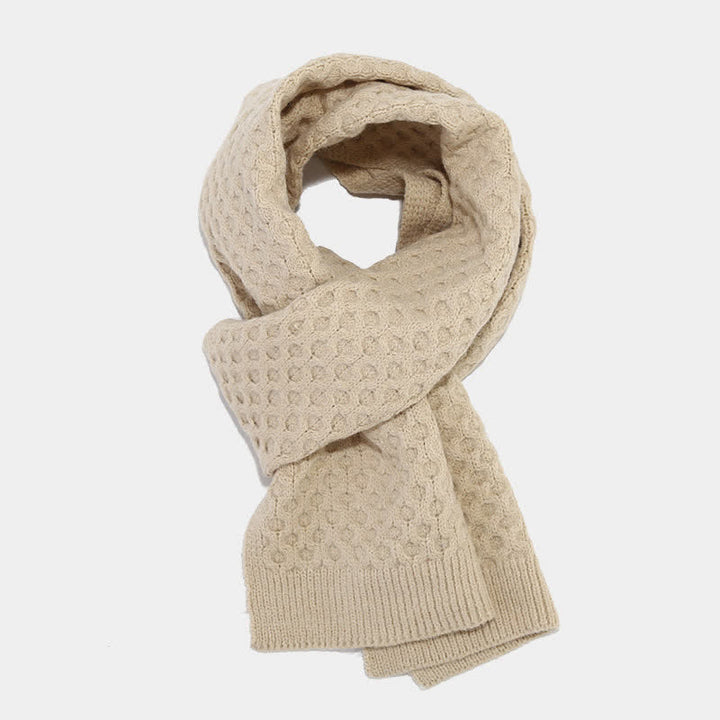 Set di 3 cappelli, sciarpe e guanti lavorati a maglia incrociati da donna - image 2