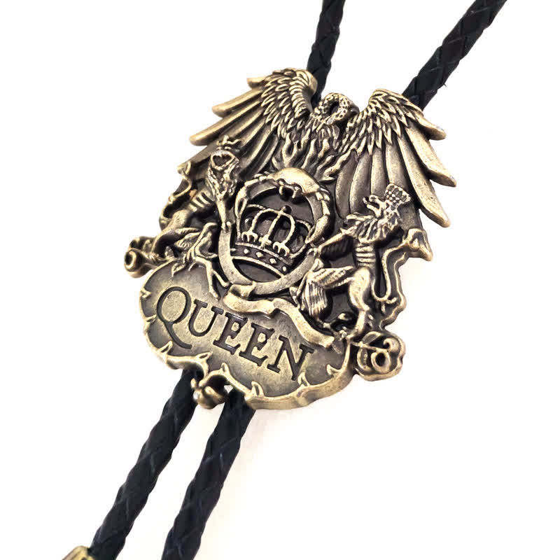 Cravatta Bolo con Corona Doppia Aquila Regina Accessori