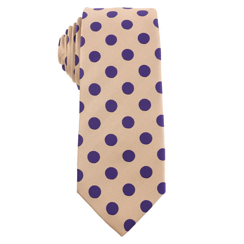 Cravatta da uomo British Khaki Champagne Series