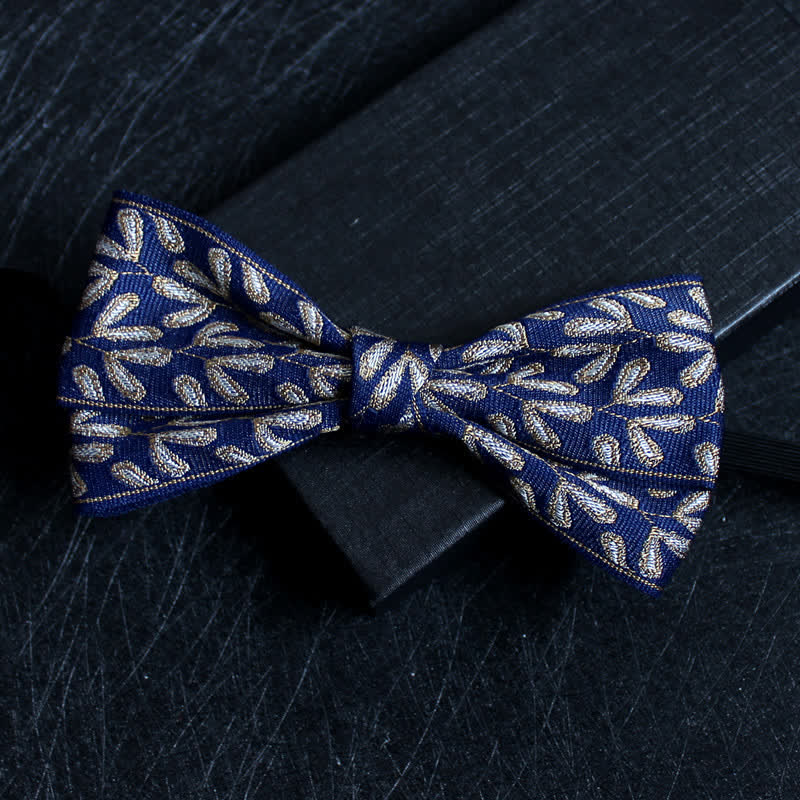 Papillon a doppio strato con motivo astratto da uomo - Stile n. 18 - image 19