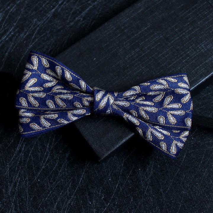 Papillon a doppio strato con motivo astratto da uomo - Stile n. 18 - image 19