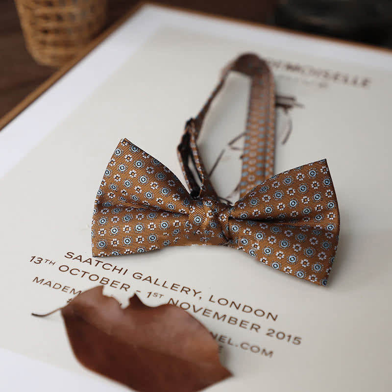 Papillon vintage semplice e delicato da uomo