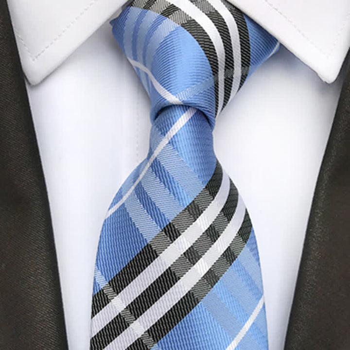 Cravatta classica scozzese da uomo - image 3