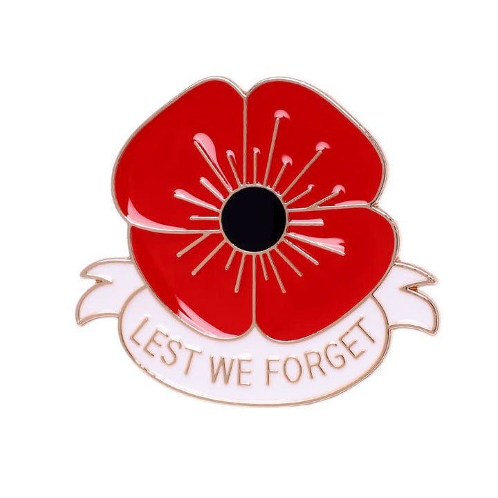 Spilla unisex Lest We Forget Poppy da 3 pezzi