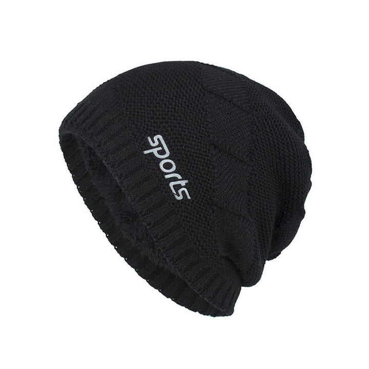 Cappello lavorato a maglia invernale casual in tinta unita