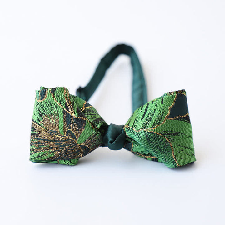 Papillon Koi color oro della serie verde da uomo
