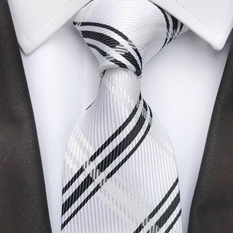 Cravatta classica scozzese da uomo - image 13