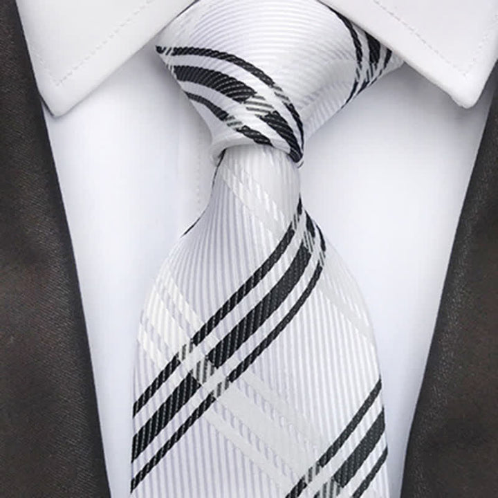 Cravatta classica scozzese da uomo - image 13