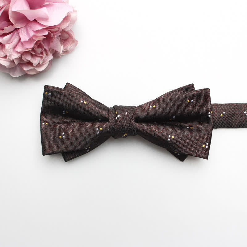 Papillon classico da uomo, formale, stampato