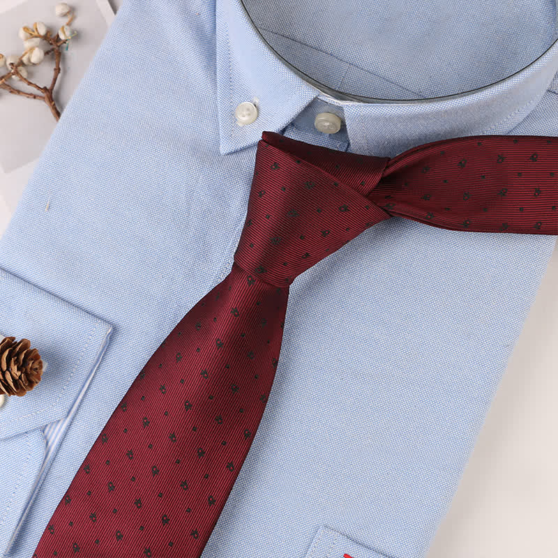 Cravatta da uomo con motivi floreali geometrici vintage