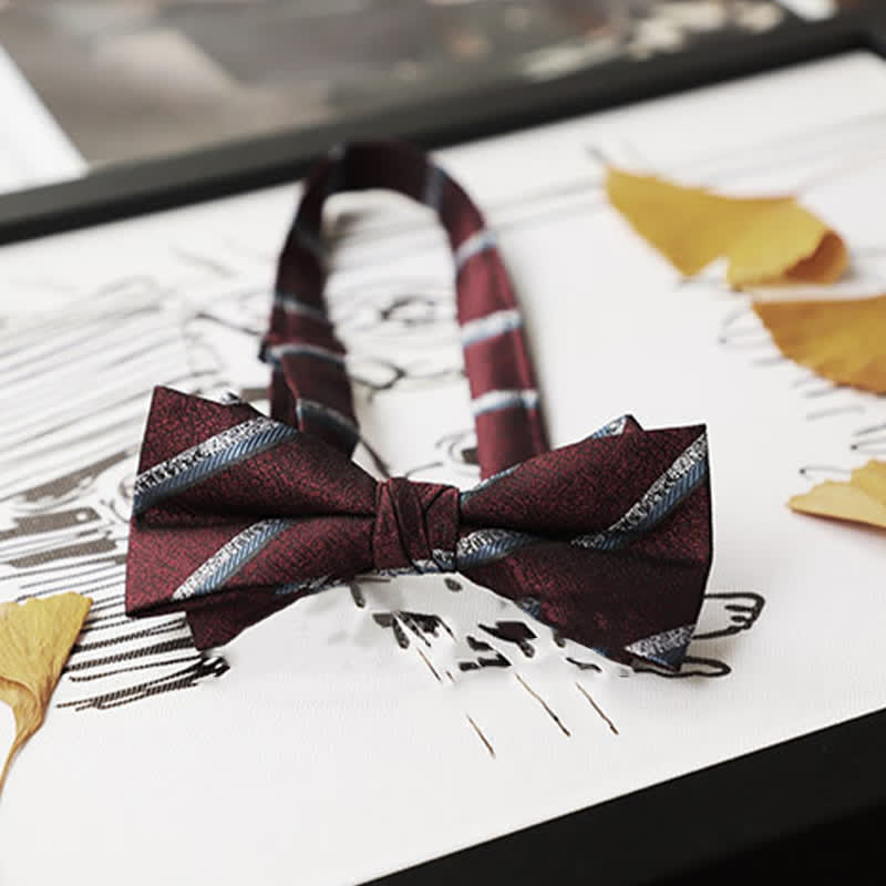 Papillon Gentleman da uomo serie Borgogna