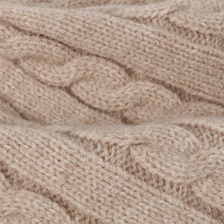 Set di 3 pezzi unisex di caldo cappello sciarpa guanti