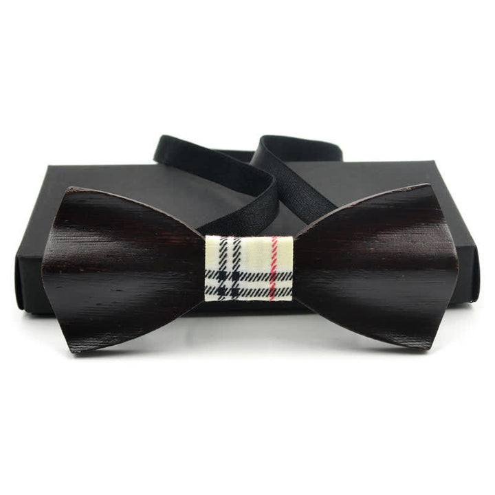 Papillon in legno curvo 3D di classe da uomo