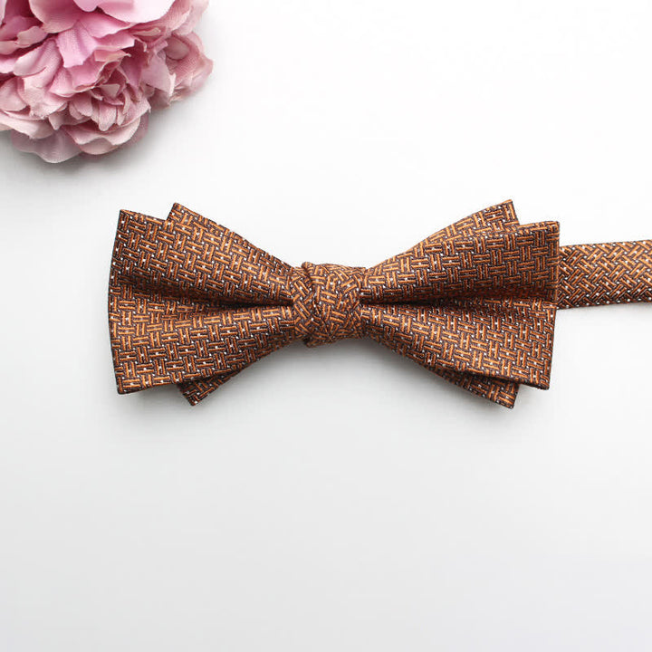 Papillon classico da uomo, formale, stampato - Stile n. 6 - image 7