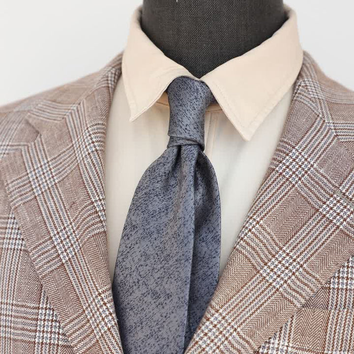 Cravatta da uomo con sistema solare color melange