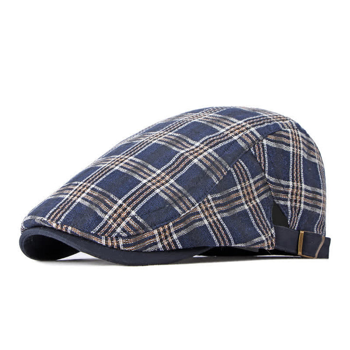 Berretto piatto casual a quadri da viaggio - Marina Militare - Regolabile (circa 21 5/8"-23 5/8") - image 0