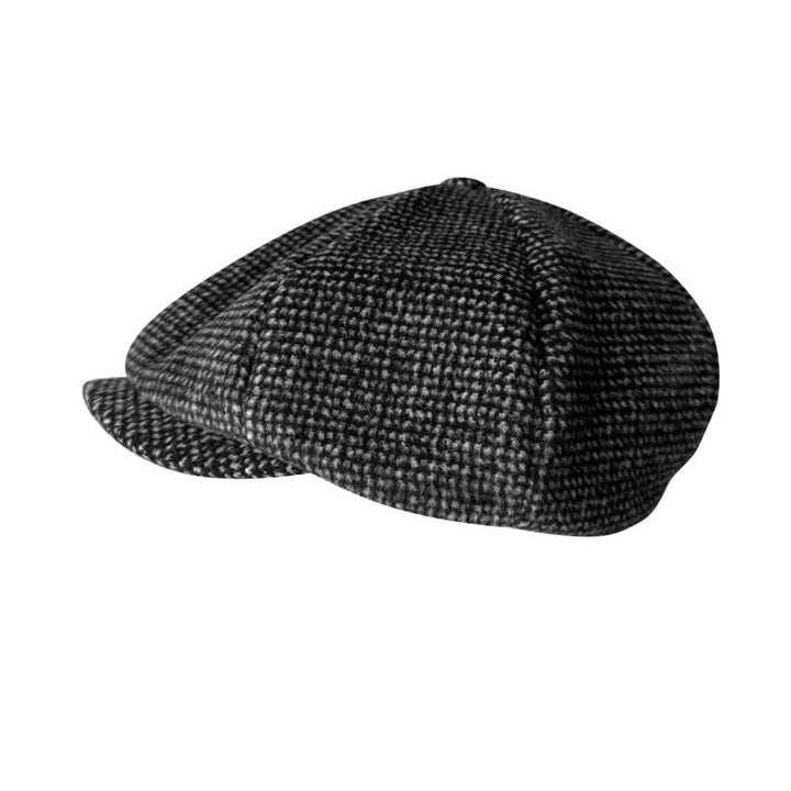 Berretto ottagonale Gatsby a quadri piccoli - image 2